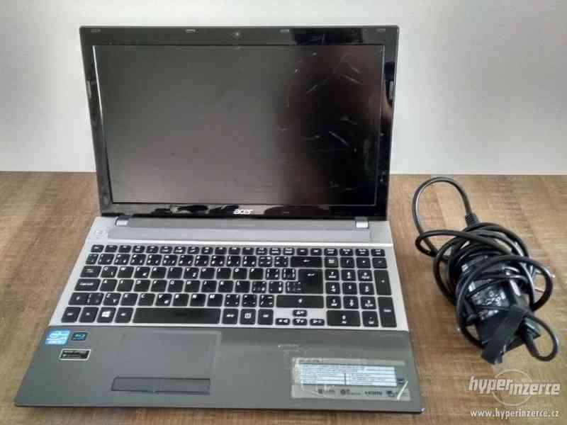 Notebook Acer Aspire V3 571G i7 SPĚCHÁ - foto 1