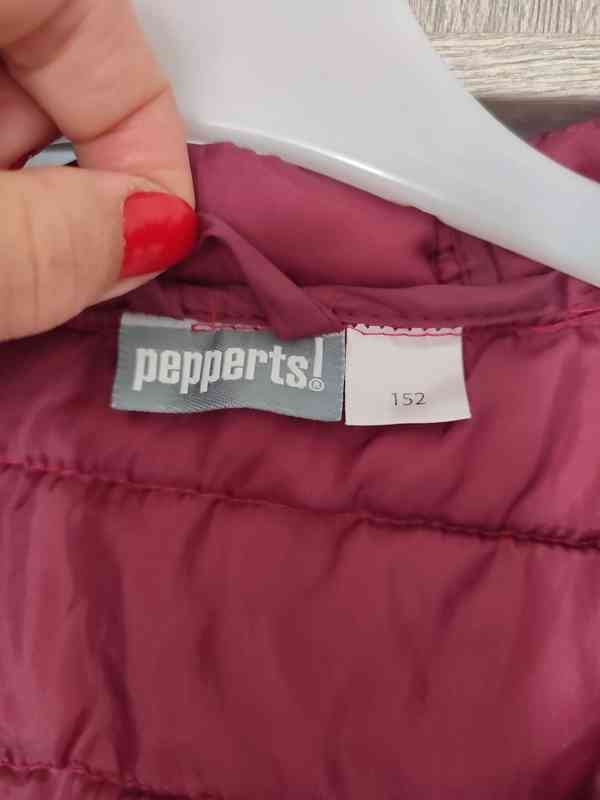 Podzimní prošívaná bunda zn. Pepperts vel. 152, super stav.  - foto 4