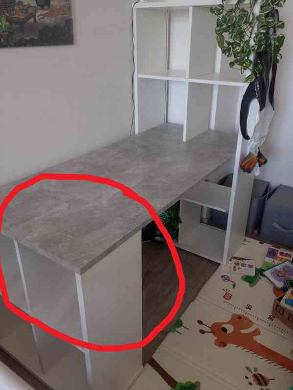 Pracovní stůl s úložným prostorem - foto 8