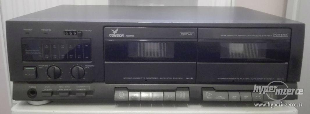 CONDOR D808 - Double Cassette Deck - foto 1