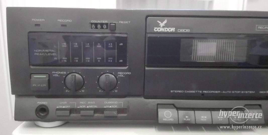 CONDOR D808 - Double Cassette Deck - foto 2