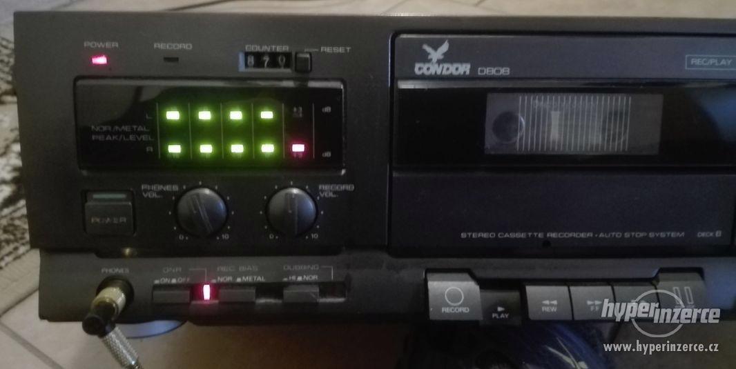 CONDOR D808 - Double Cassette Deck - foto 6
