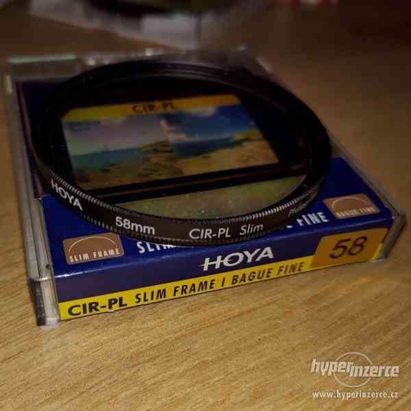 Hoya slim cirkularní polarizační filtr 58 - foto 1