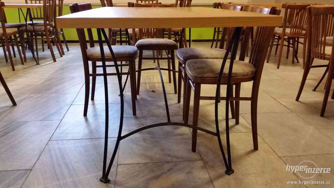 Stoly, židle, nábytek do restaurace, kavárny, pizzerie - foto 3
