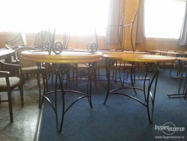 Stoly, židle, nábytek do restaurace, kavárny, pizzerie - foto 5
