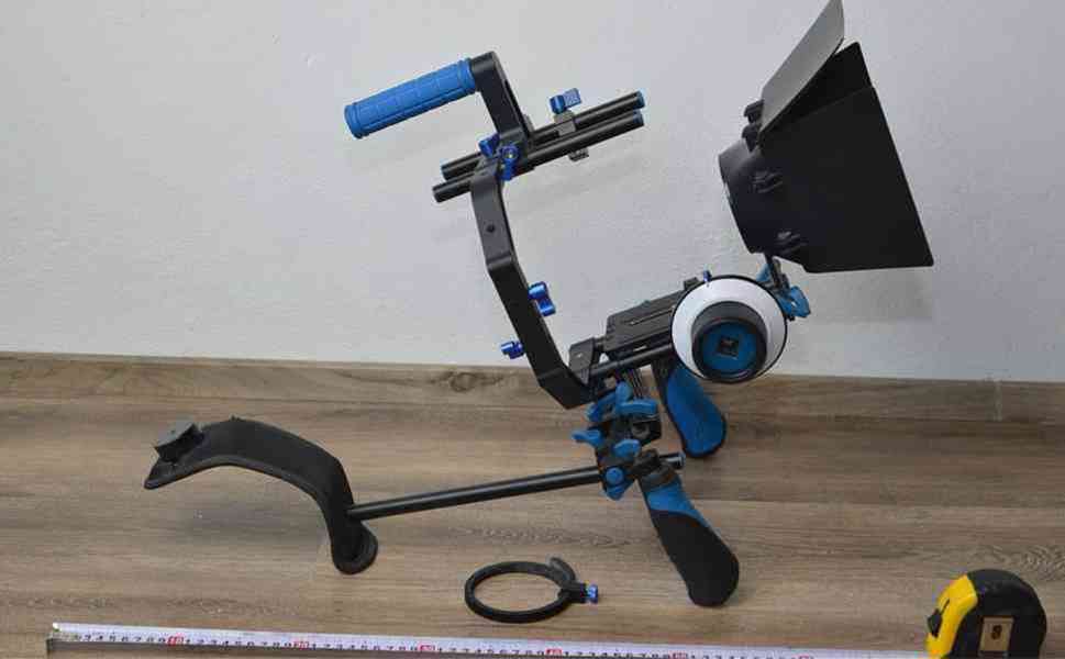 NEEWER DSLR Rig Set *DSLR Video Rig+ramenní opěrka - foto 4