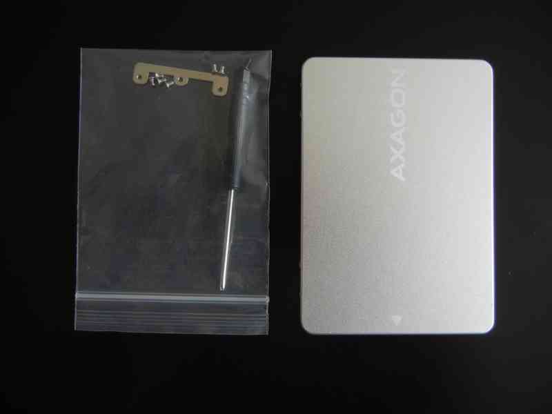 Interní 2.5" box AXAGON SATA na M.2 SATA SSD - foto 4