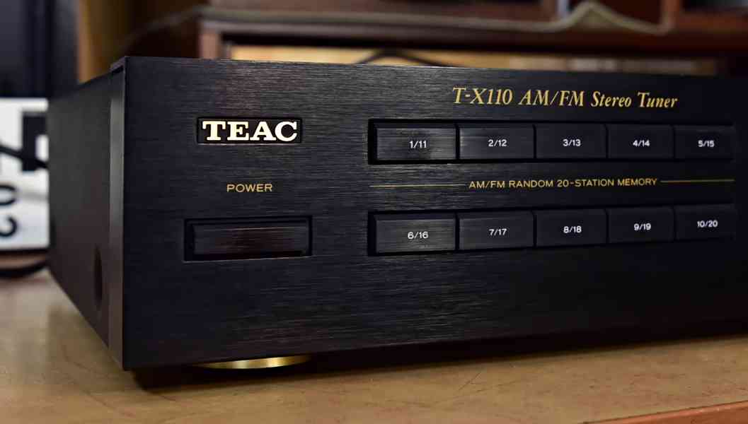TEAC T-X110 krásný kvalitní stereo tuner - foto 1