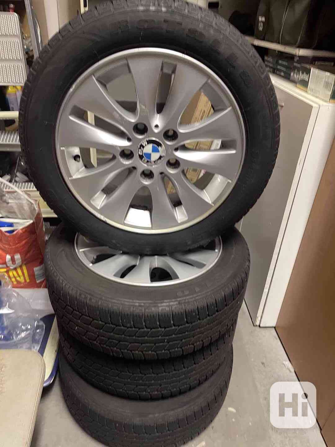 SADA ALU KOL, z BMW, ZIMNÍ PNEU, 4 ks, PRAHA, SLEVA  - foto 1