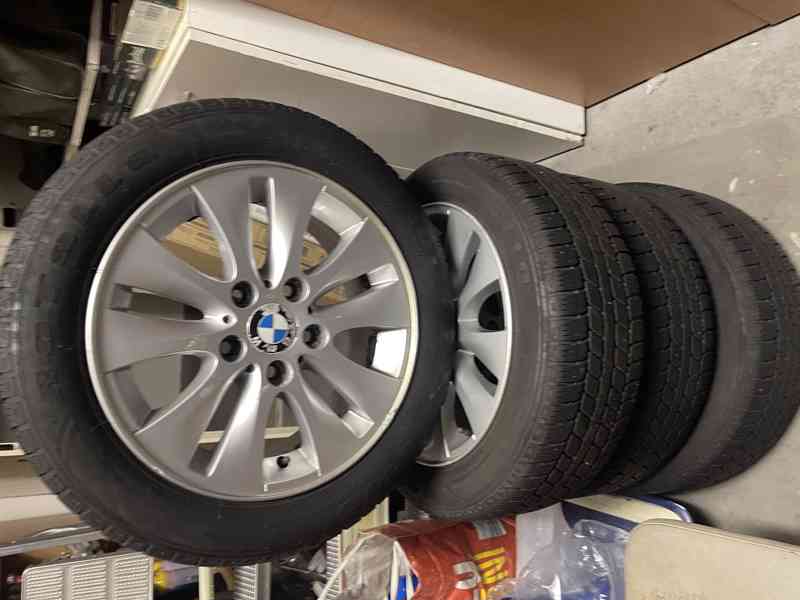 SADA ALU KOL, z BMW, ZIMNÍ PNEU, 4 ks, PRAHA, SLEVA  - foto 1