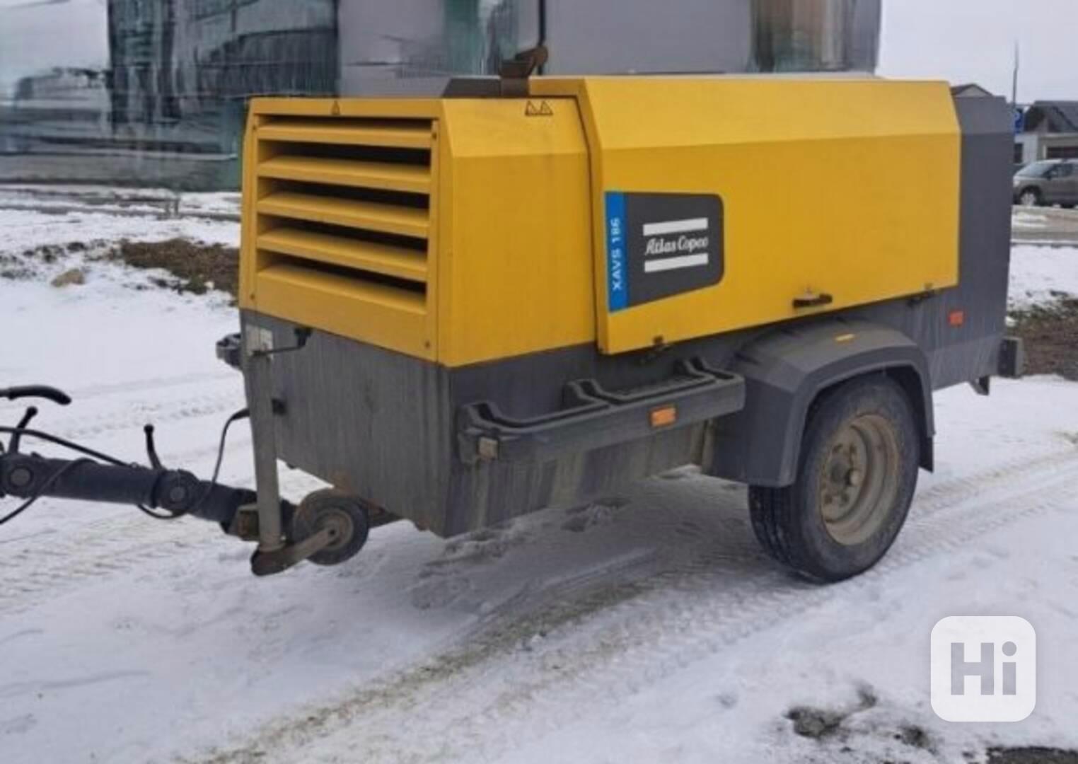 14bar kompresor přívěs SPZ 12m3/min AtlasCopco XAVS186 - foto 1