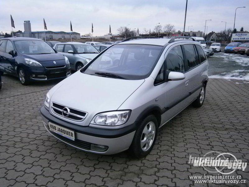 Opel Zafira 1.8, benzín, vyrobeno 2003, el. okna, STK, centrál, klima - foto 1