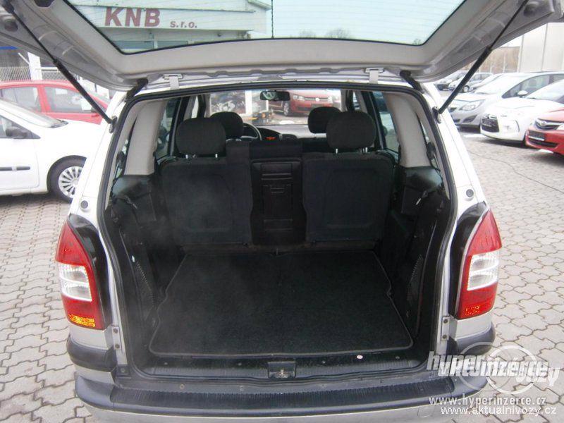 Opel Zafira 1.8, benzín, vyrobeno 2003, el. okna, STK, centrál, klima - foto 4