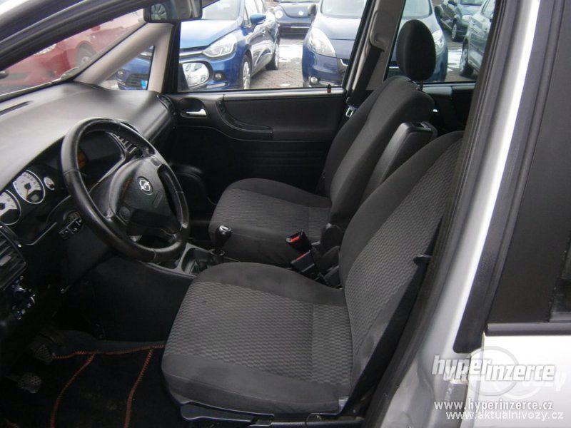 Opel Zafira 1.8, benzín, vyrobeno 2003, el. okna, STK, centrál, klima - foto 9