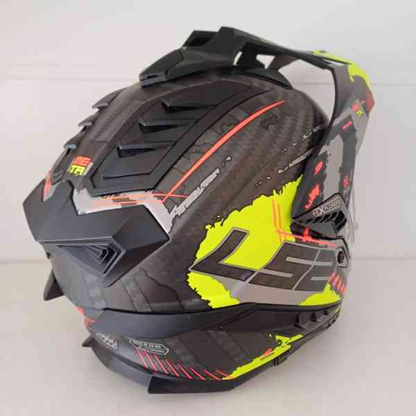 Enduro / silniční přilba LS2 Explorer Carbon - foto 5