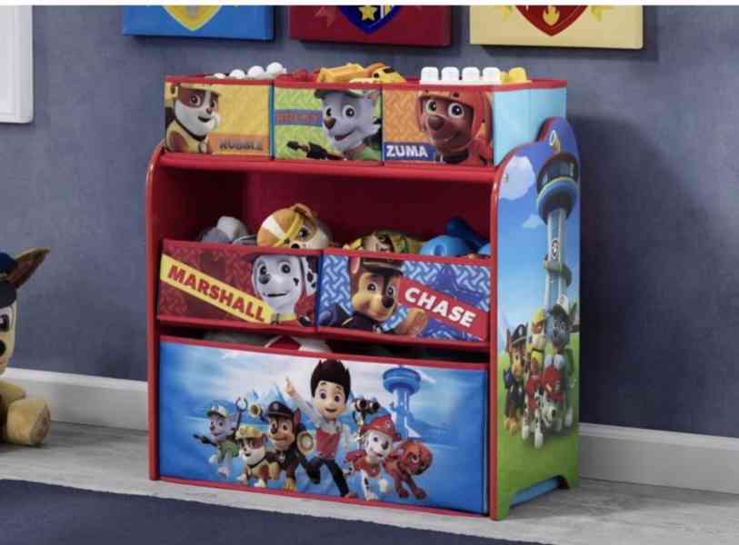 Organizér na hračky Paw Patrol Team