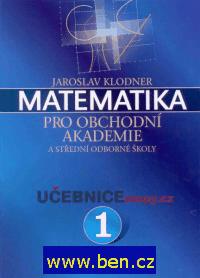 Matematika pro obchodní akademie - Jaroslav Klodner - foto 1