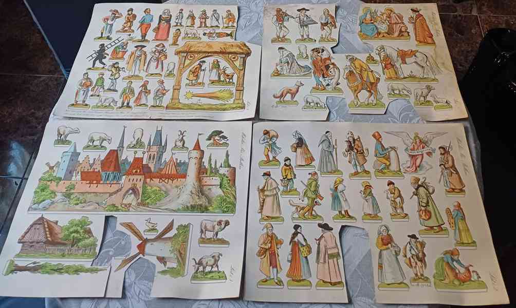 Papírový betlém od Mikoůáše Alše - foto 2