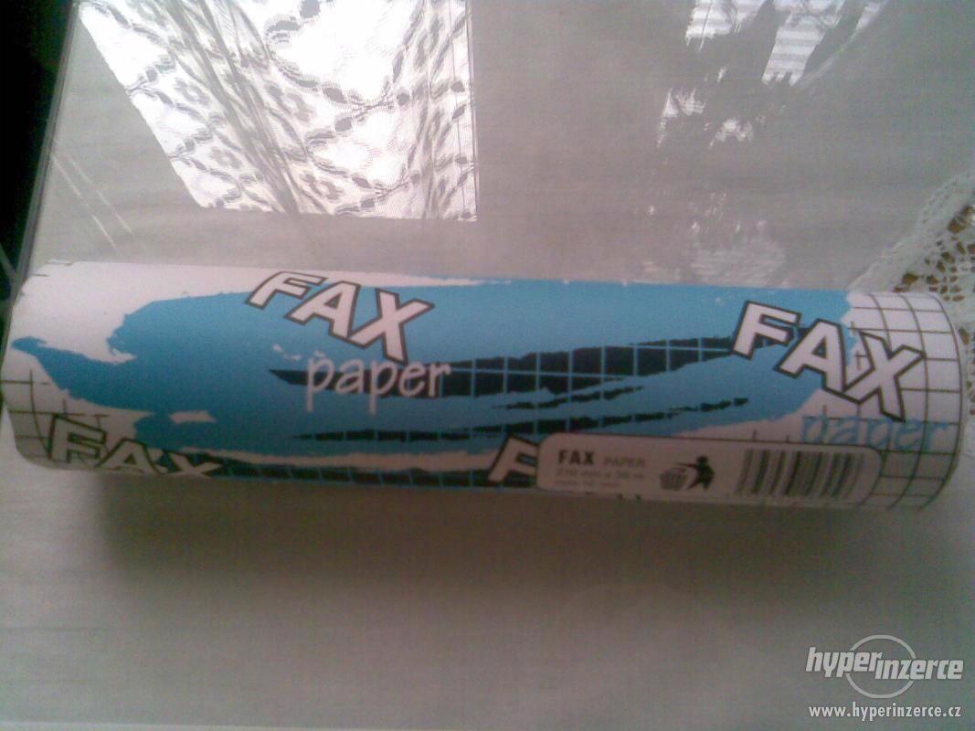 PRODÁM faxový papír - foto 1