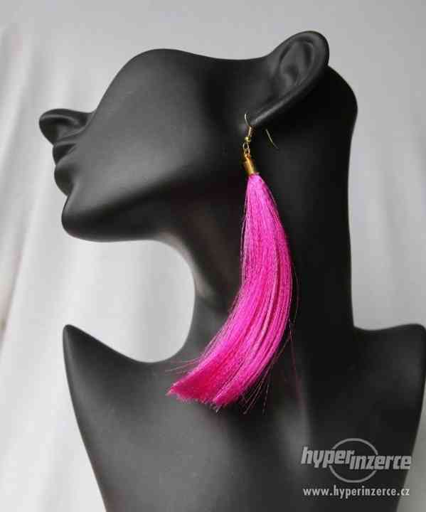 Třásňové náušnice na přání - foto 7