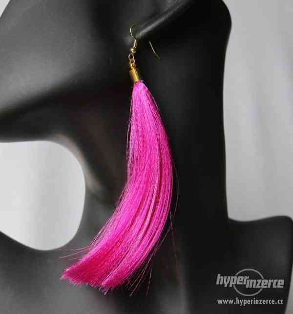 Třásňové náušnice na přání - foto 8