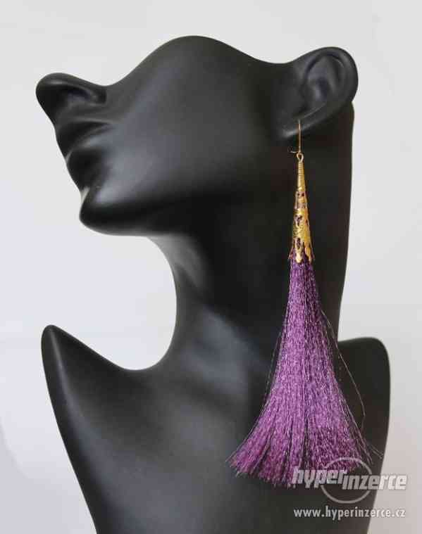 Třásňové náušnice na přání - foto 9