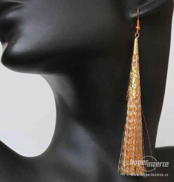 Třásňové náušnice na přání - foto 12