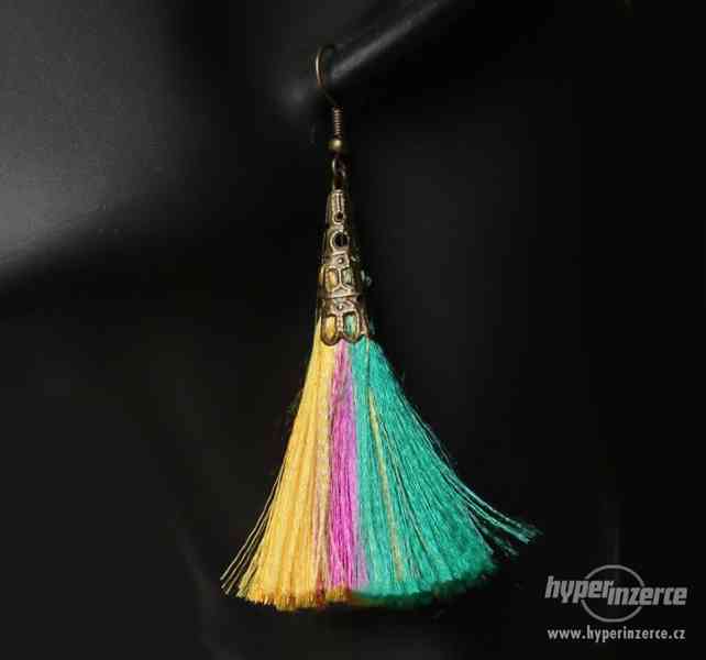 Třásňové náušnice na přání - foto 14