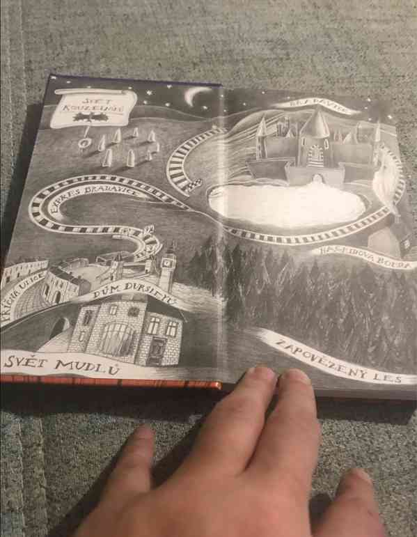 Harry Potter a Kámen Mudrců 1. vydání TOP STAV - foto 4