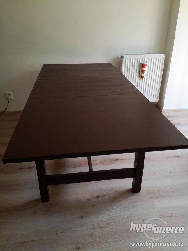 Masivní jídelní stůl 150x90cm (rozkládací 205cm) - foto 3
