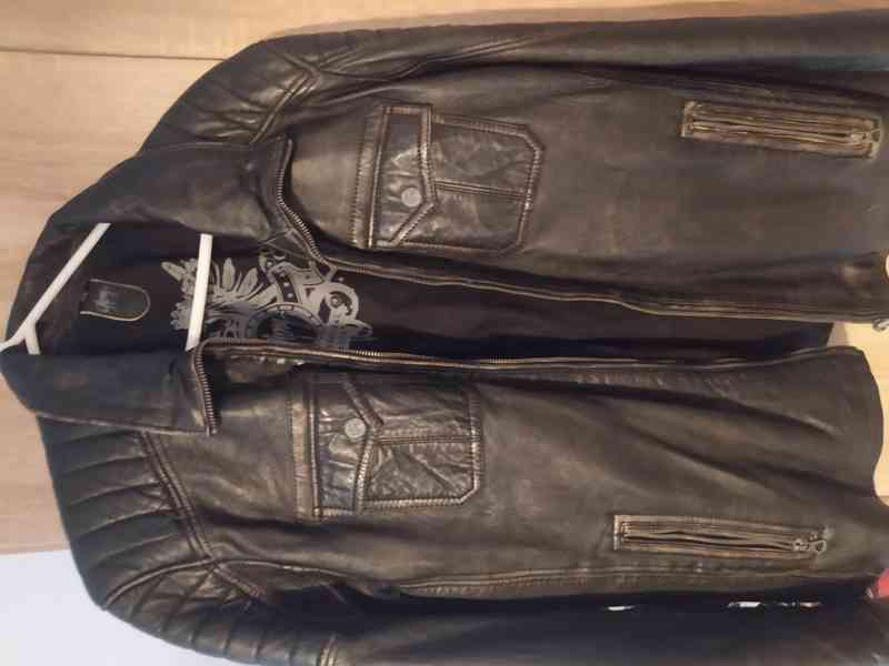 Úplně nová kožená bunda Gipsy z emp shopu, bunda 3xl pánská - foto 4