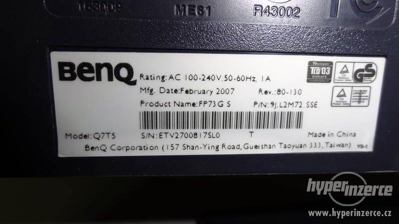 LCD 17" Benq FP73Q (Q7T5) - foto 3
