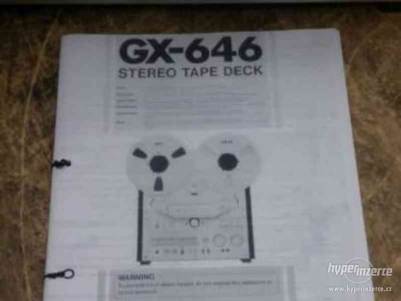 kotoučový magnetofon Akai GX 646 - foto 9