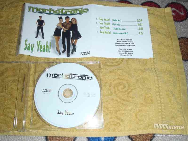 CD maxi singl  Morhotronic - Say Yeah! SUPER STAV - foto 1