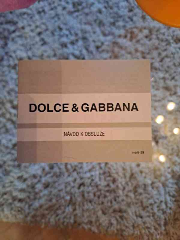 Málo použité luxusní hodinky–originál značky Dolce & Gabbana - foto 5