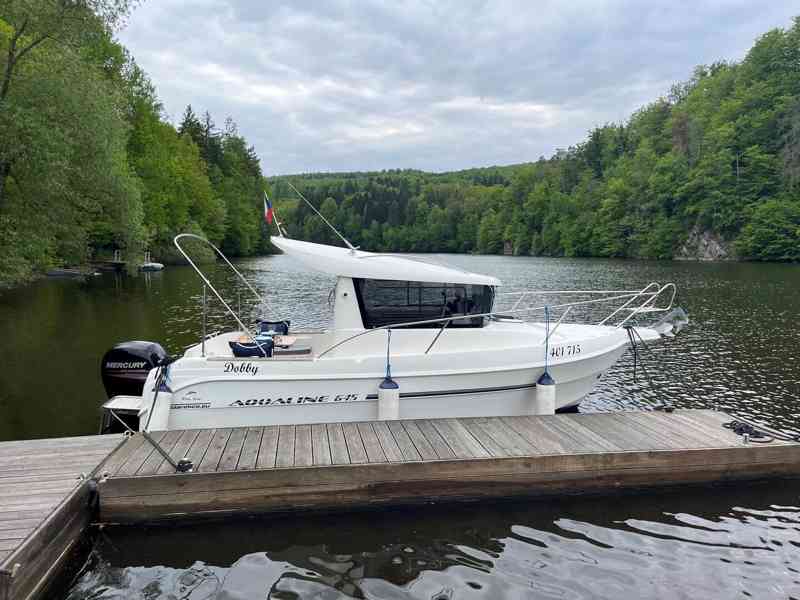 Aqualine 645+Mercury F 150 L EFI+vlek - TOP STAV - foto 2