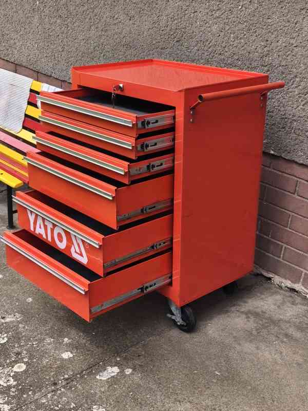 Prodám VELKÝ dílenský vozík na nářadí YATO YT-0913  - foto 2