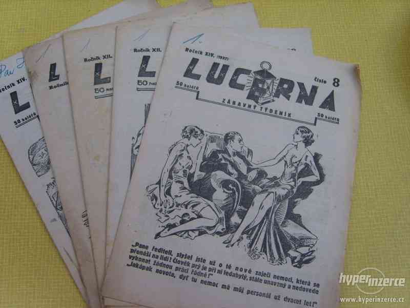 Noviny Lucerna z roku 1937 a 1938 - foto 1