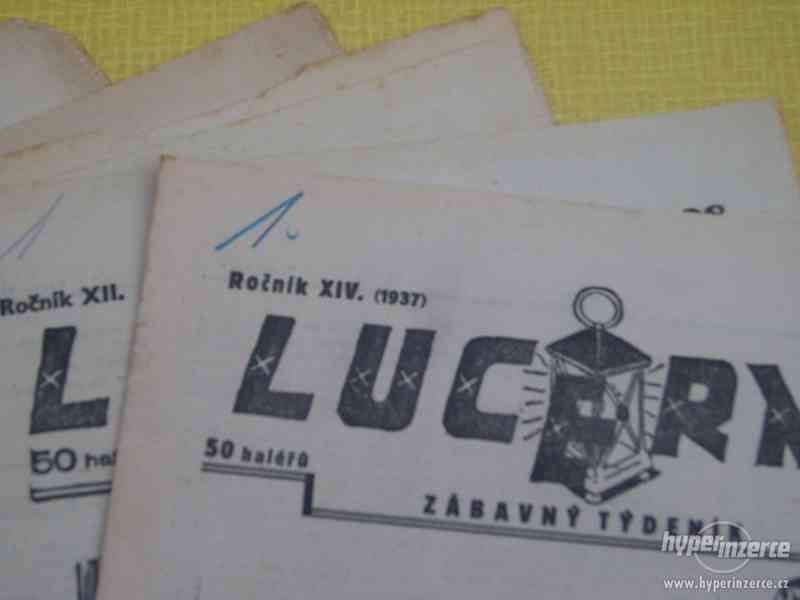 Noviny Lucerna z roku 1937 a 1938 - foto 2