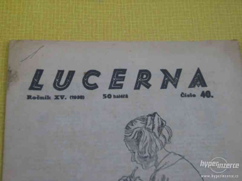 Noviny Lucerna z roku 1937 a 1938 - foto 4
