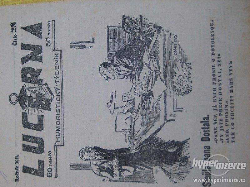Noviny Lucerna z roku 1937 a 1938 - foto 6
