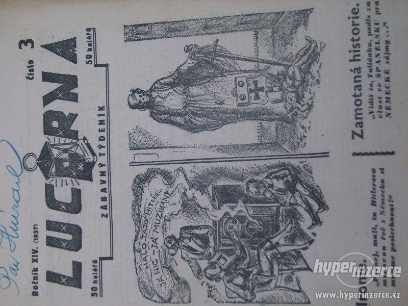 Noviny Lucerna z roku 1937 a 1938 - foto 9