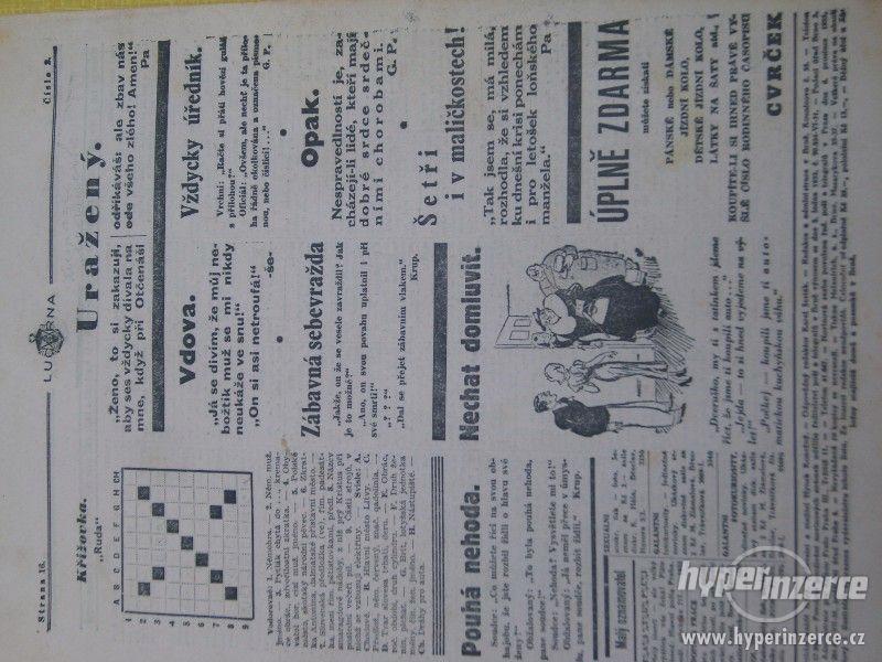 Noviny Lucerna z roku 1937 a 1938 - foto 10