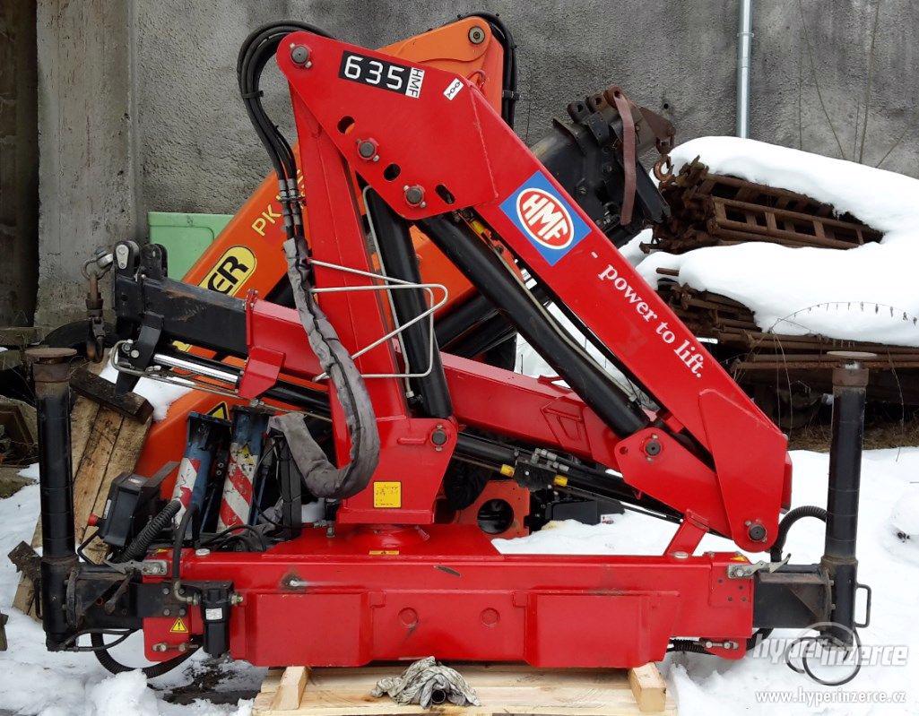 Lehká hydraulická ruka HMF 635 K2 r.v. 2008 - foto 1