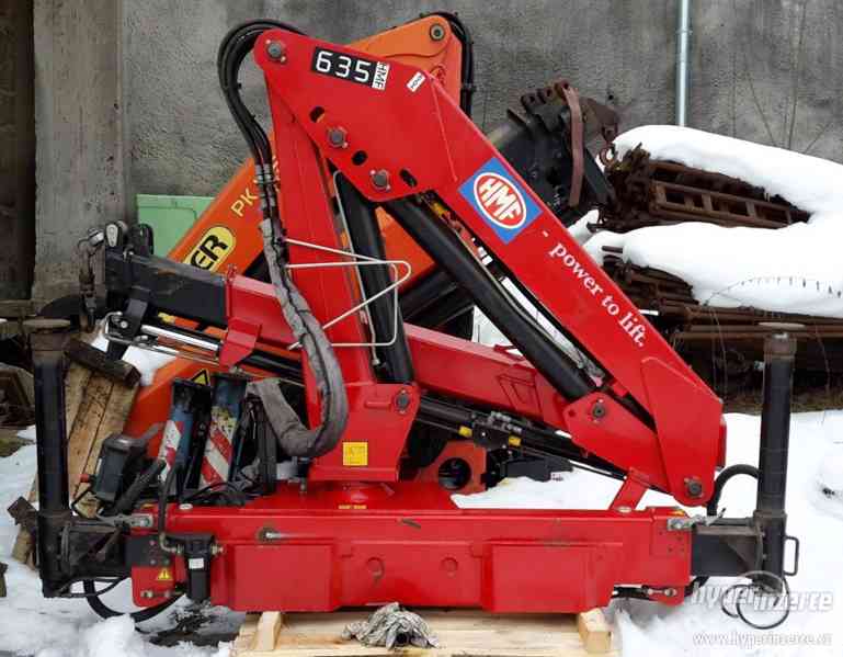 Lehká hydraulická ruka HMF 635 K2 r.v. 2008 - foto 1