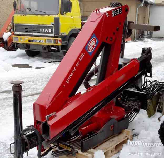Lehká hydraulická ruka HMF 635 K2 r.v. 2008 - foto 2