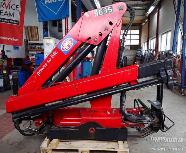 Lehká hydraulická ruka HMF 635 K2 r.v. 2008 - foto 9