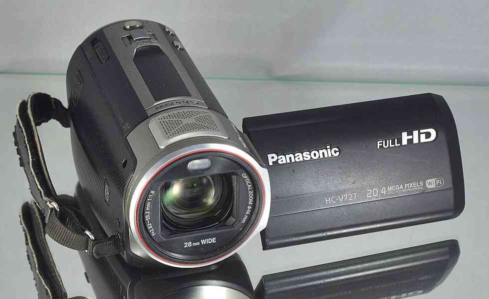 kamera: Panasonic HC V727 **Full HDV*Wi-Fi/NFC - foto 6