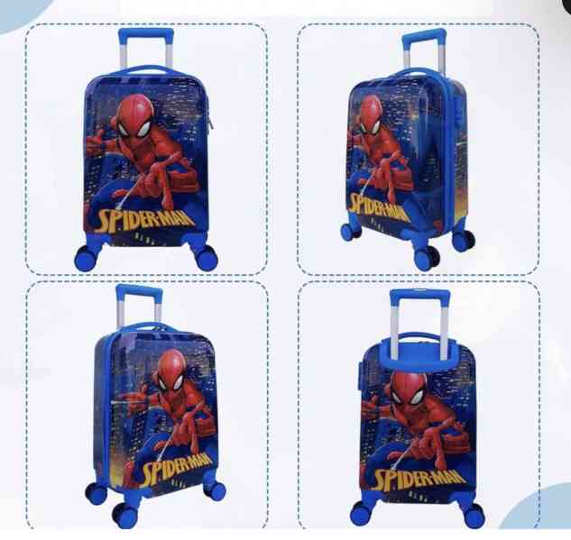 Dětský cestovní kufr Spiderman city 45l - foto 2