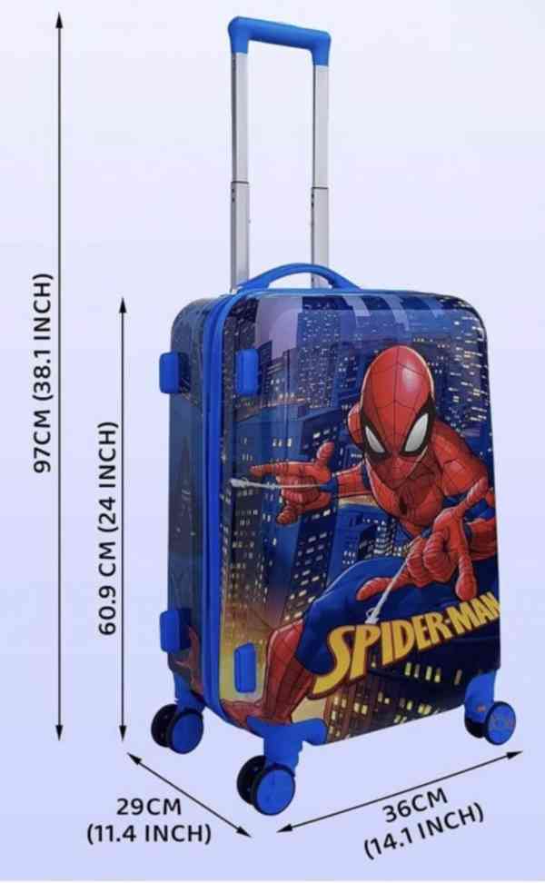Dětský cestovní kufr Spiderman city 45l - foto 5